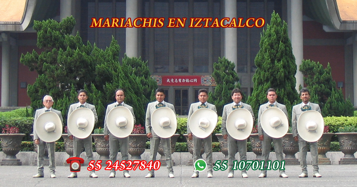 Mariachis en en Iztacalco